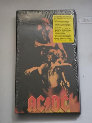 AC/DC - Bonfire 5 CD Boxed Set (Music CD) With Booklet - Sealed