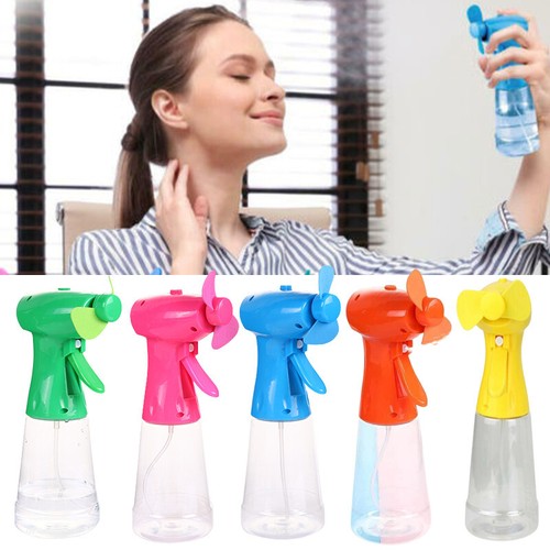 Cool Off Anywhere With This Portable Water Spray Fan - Picture 6 of 11