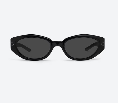 2023 Gentle Monster Dada 01 Sunglasses Butterfly Shape Bold Black Frame - Picture 5 of 7