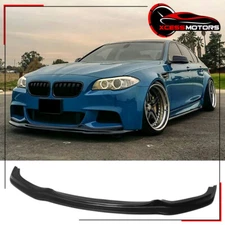 Fits 11-16 BMW F10 5 Series M Sport AK Style Front Bumper Lip Lower Spoiler PU