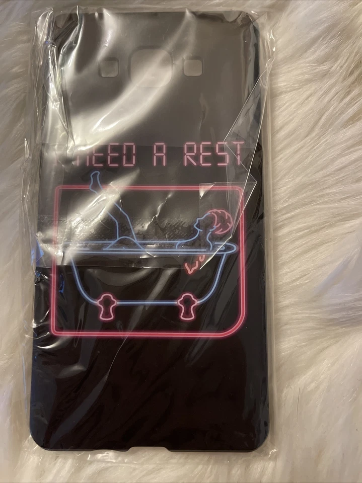 Para Samsung Galaxy A5 2017 Funda de teléfono Divertida Novedad Eslogan Nueva Estuche Rígido Foto 2 de 4