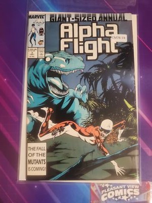 ALPHA FLIGHT ANNUAL #2 VOL. 1 HIGH GRADE 1ST APP MARVEL ANNUAL BOOK CM78-74
