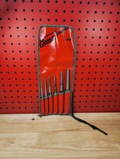 Snap-on PPCS60BK 6-Piece Starter Tapered Pin Punch Set & C64B Holder 