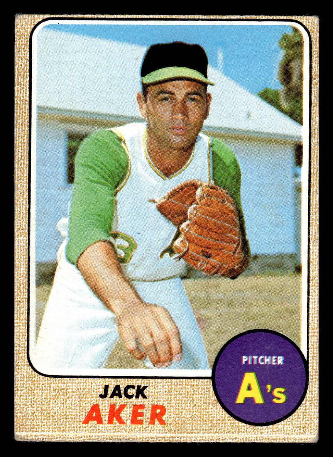 1968 Topps Jack Aker #224