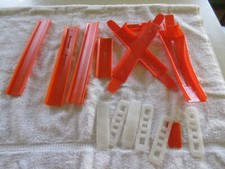 Misc Hot Wheels Track Pieces 13 pcs 3-10", 1-5", 1-cross tee, 1-top wide, 7 co