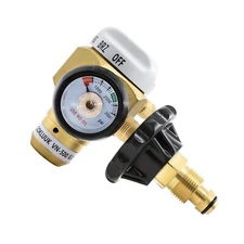VN-500 Nitrogen Purge Control Valve Regulator And Flow Meter Hybrid Design Ni...