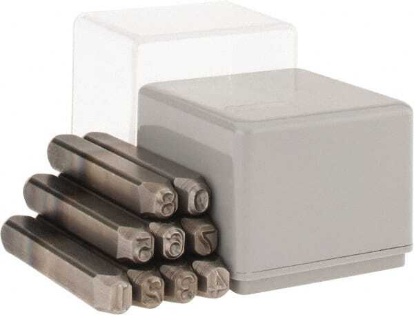 C.H. Hanson 9 Piece, 1/4" Character Steel Stamp Set Figures 68444363