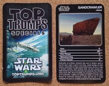Top Trumps Einzelkarte Star Wars Raumschiffe Fahrzeuge Kampfschiffe - verschiedene (FB3)