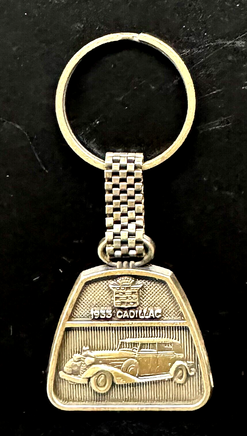 CADILLAC 1933 Fleetwood Convertible Vintage Keychain/Keyring NICE!