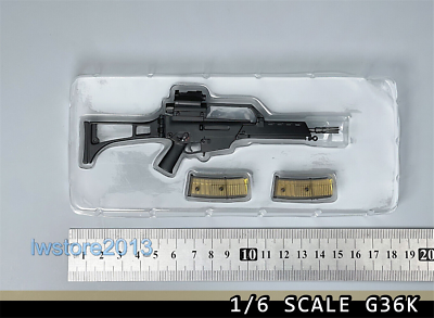 1:6 WWII G36K Gun Rifle Weapon Model For 12