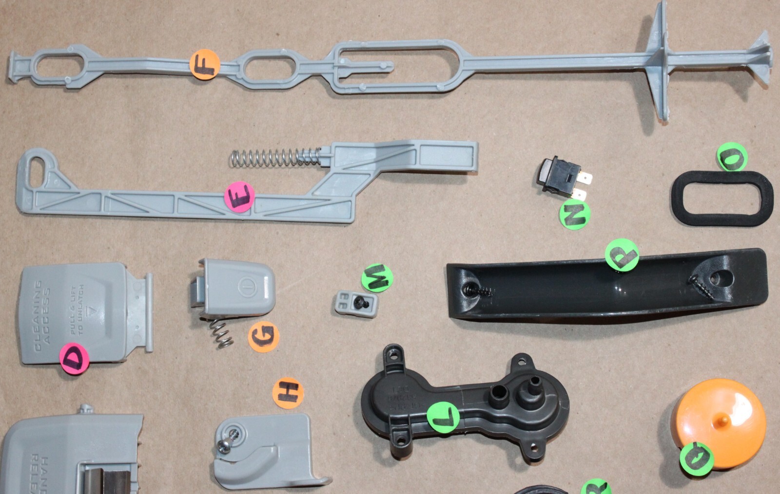 HOOVER FH50150 CARPET CLEANER "REPLACEMENT PARTS" MULTIPLE LISTING eBay