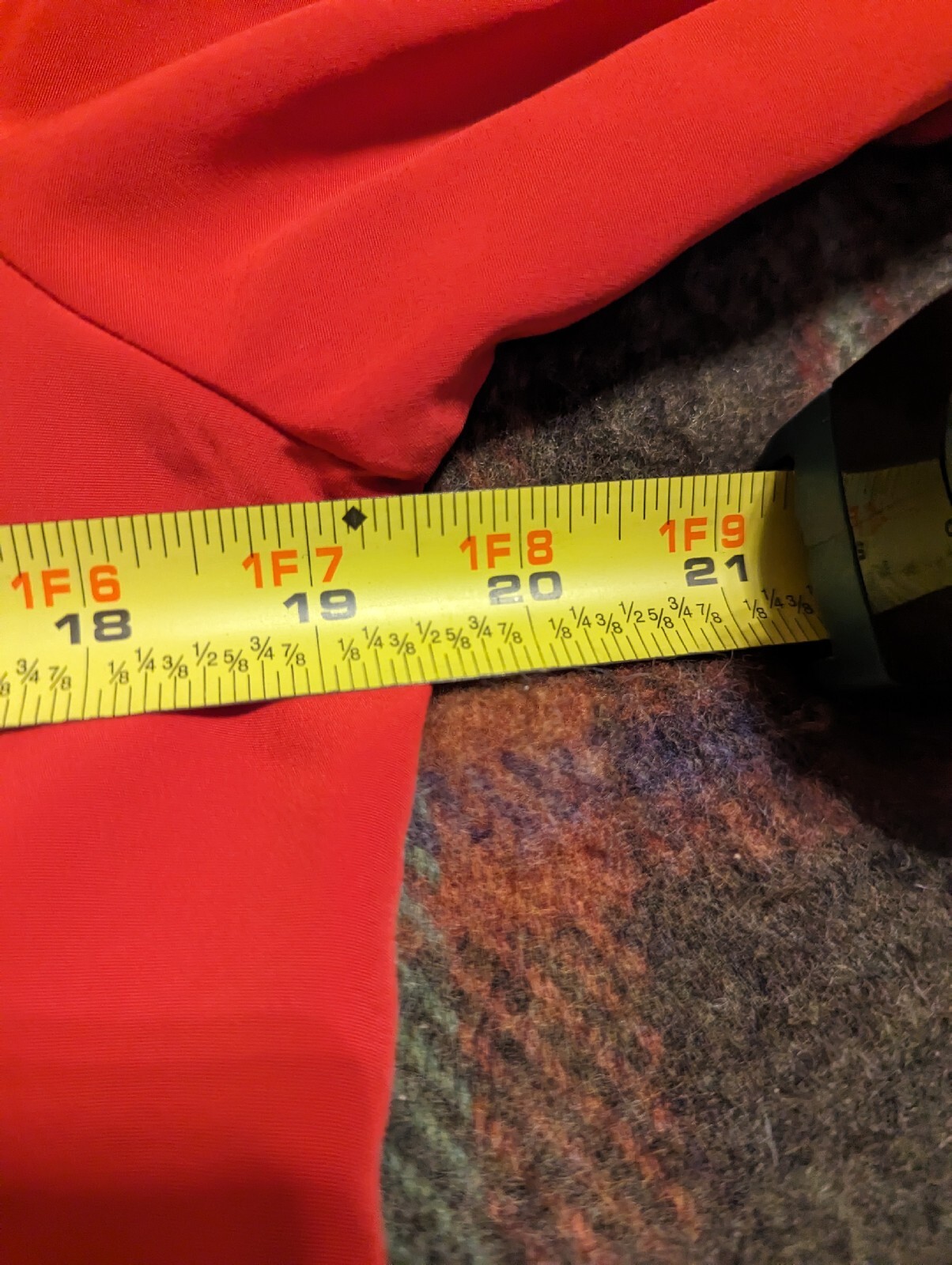 Vtg 90s Pendleton Red Layered Collar Button-Up Po… - image 6