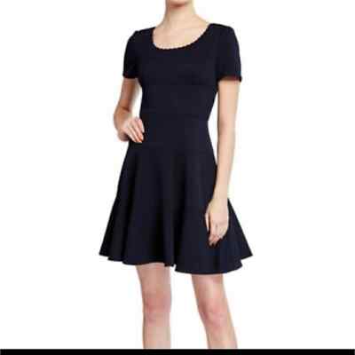 Rebecca Taylor Chevron Texture Fit and Flare Dress | eBay