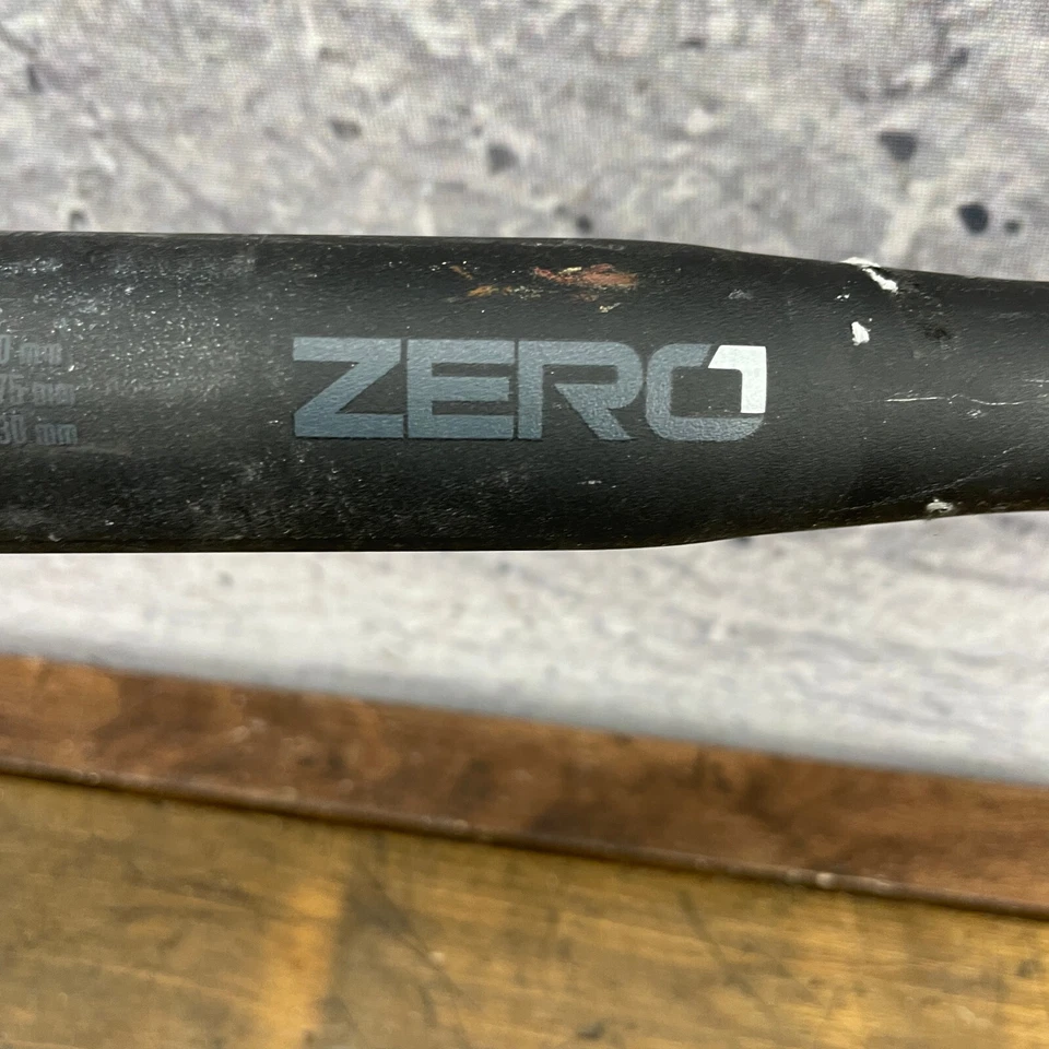 Deda Zero Handlebar 31.7 31.8 Clamp 42 cm Bar 420 Black Alloy Drop Bar Zer0 - Image 3 of 4