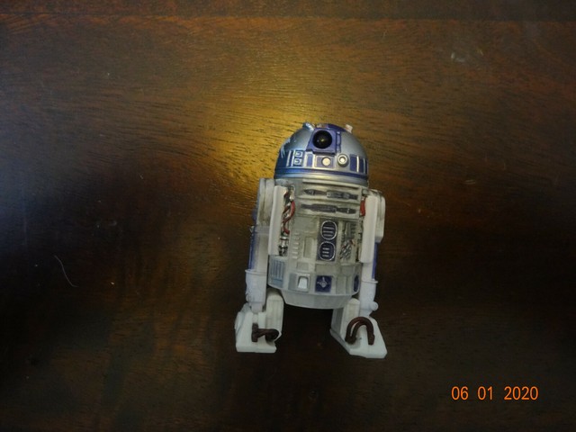 Star Wars R2D2 R2-D2 Droid Factory 2008 6 of 6 Yavin Battle Damage Walmart | eBay