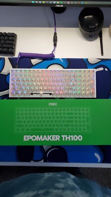 Epomaker TH100  100-key Hot Swappable RGB 2.4Ghz/Bluetooth 5.0/Wired Mechanical