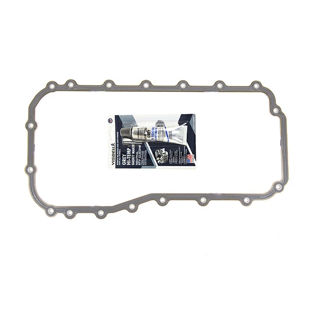 Junta de cárter de aceite para Chrysler Dodge Eagle 90-11 Jeep Volkswagen 3,3 L 3,8 CGUA Foto 2 de 2