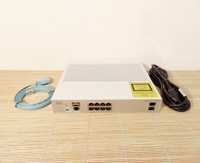 Cisco WS-C2960L-8TS-LL Catalyst 2960L 8 port GigE 2 x 1G SFP Switch LAN Lite 