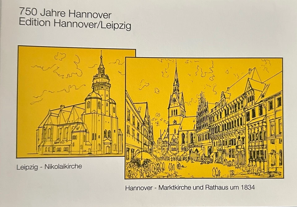 First day Cover - Germany 1991 Hannover Anniversary 750 years - Image 3 of 4