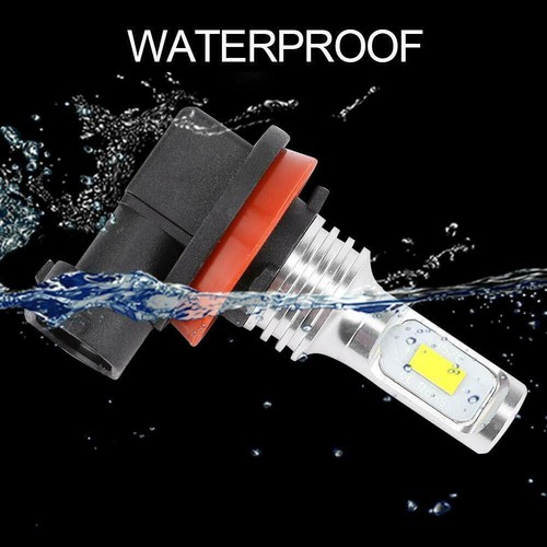 For Jeep Grand Cherokee 2014 2015 2016 2017 - 2PC 6000K LED Fog Light Bulbs GJ - Picture 10 of 12