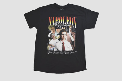 Napoleon Dynamite Juniors You Gonna Eat Your Tots? Black Shirt New XL, 2XL, 3XL