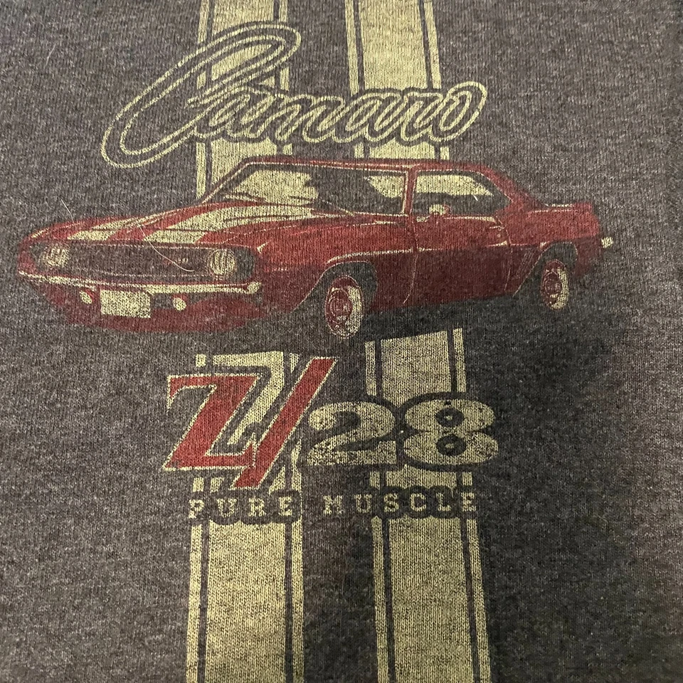 Camiseta Chevrolet Chevy Camaro Z/28 Pure Muscle Car M Foto 3 de 4