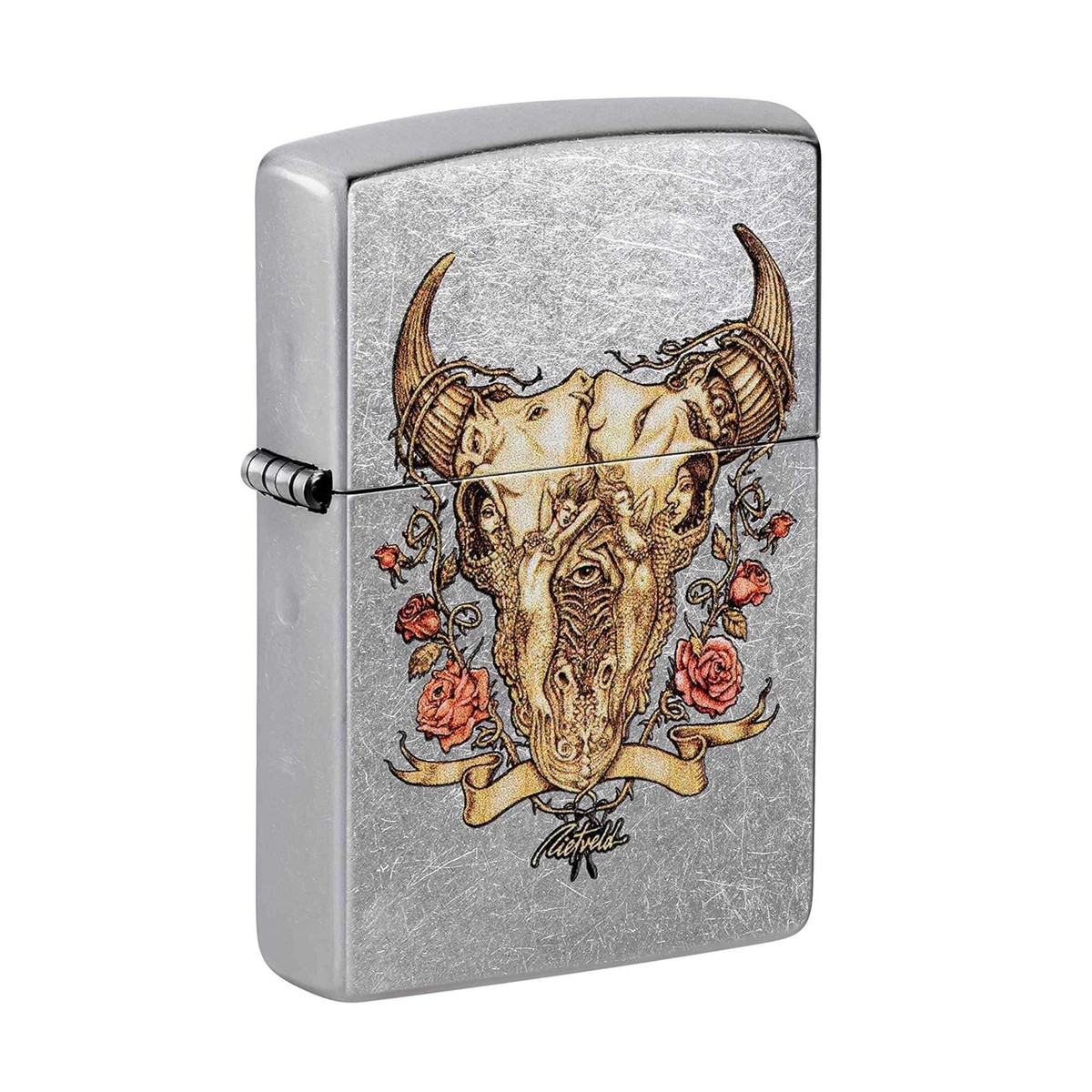 T-K　zippo Amazon.com: Zippo Lighter: Skulls and Music Pattern - Black