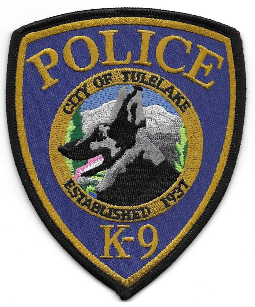 Tulelake CALIFORNIA CA Police patch Canine K9 Unit German Shepherd eBay
