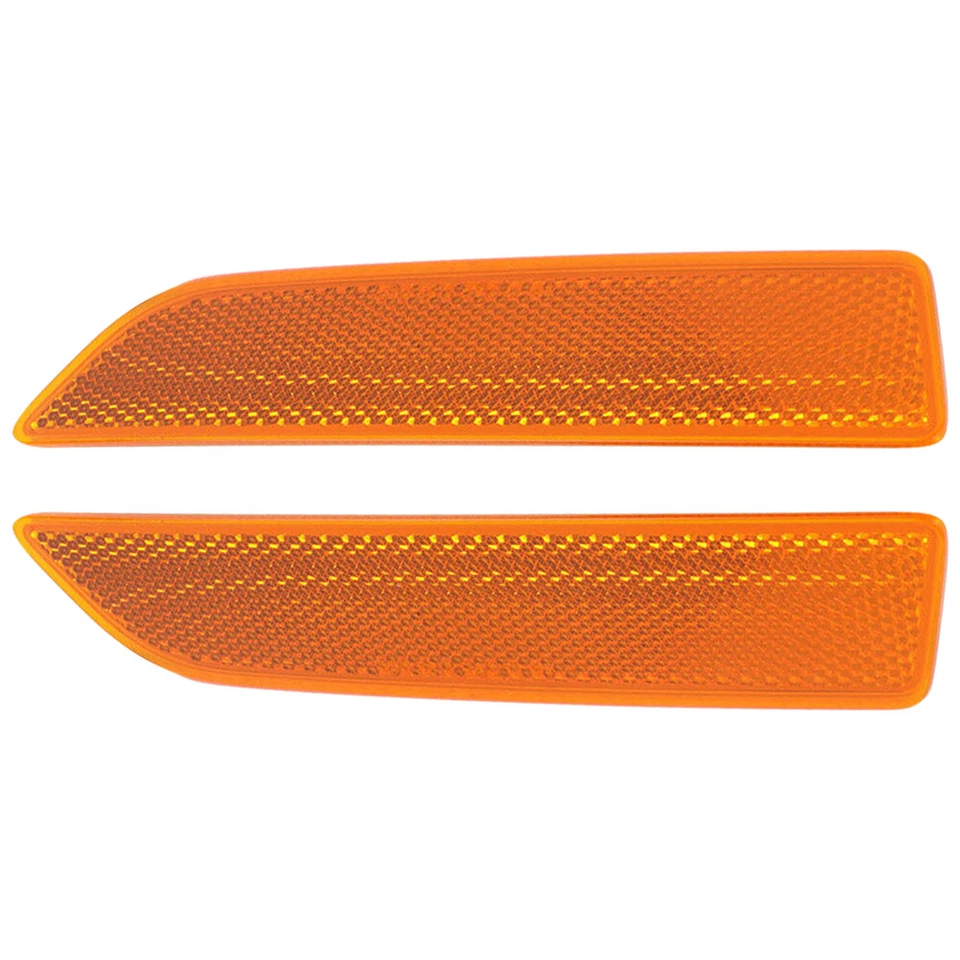 2 piezas reflector de cubierta de parachoques delantero lado izquierdo y derecho apto para BMW X3 E83 2007-2010 Foto 2 de 4