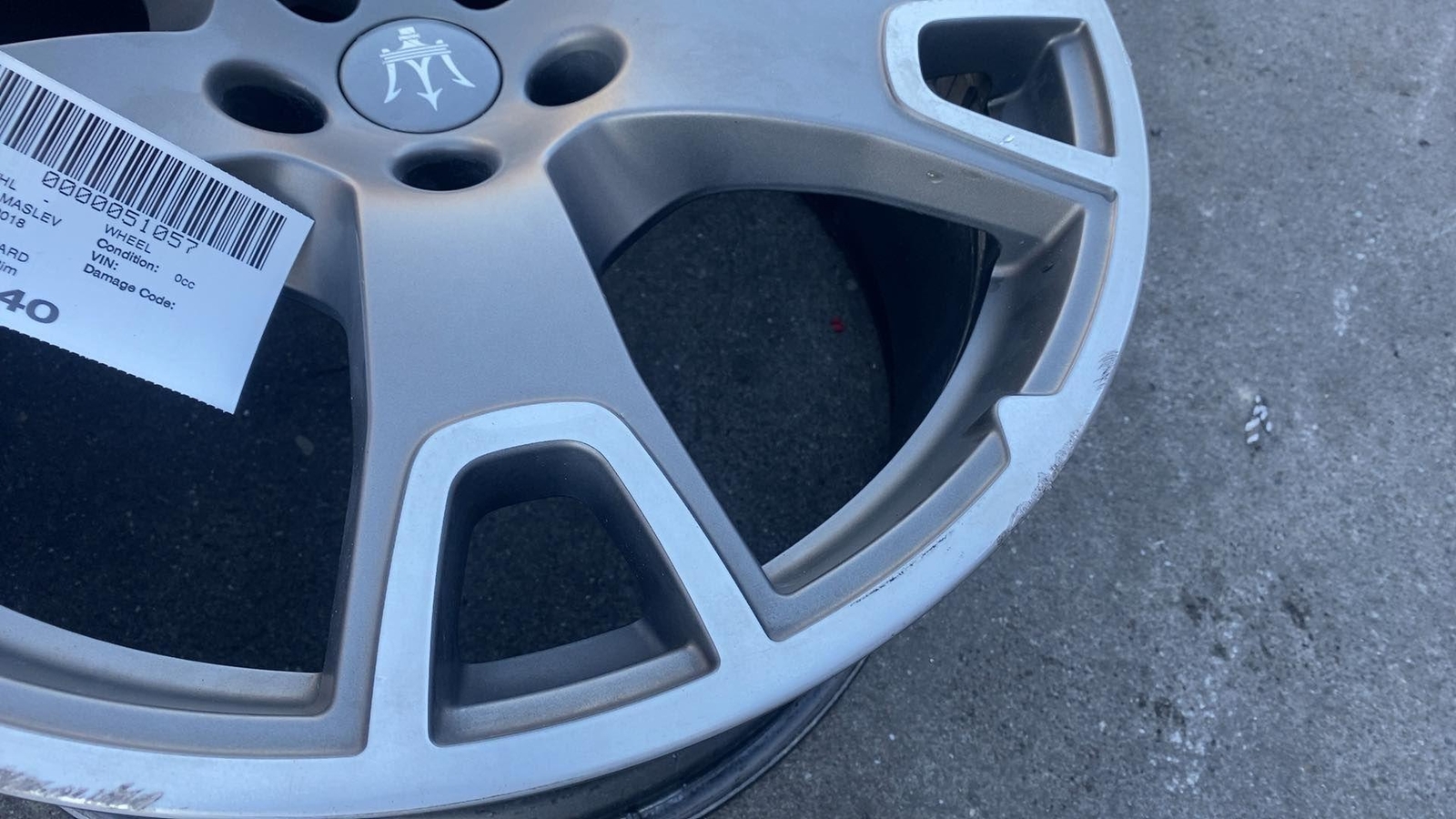 ⭕ 2017 2018 2019 2020 Maserati Levante 20" 9Jx20 H2 ET40.5 Front Wheel Rim