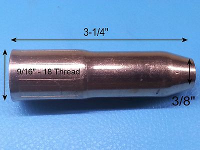 1Stk MIG-Schweißdüse 23-37 3/8'' für PlasmaDyn TWECO #2 #4 Lincoln 200A 400A