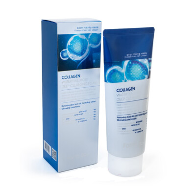 [FARM STAY] Collagen Water Full Moist Deep Cleansing Foam - 180ml / Free Gift