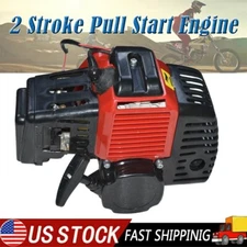 49cc 50cc 2 Stroke Pull Start Engine Motor For Mini Bike ATV Quad Buggy Scooter