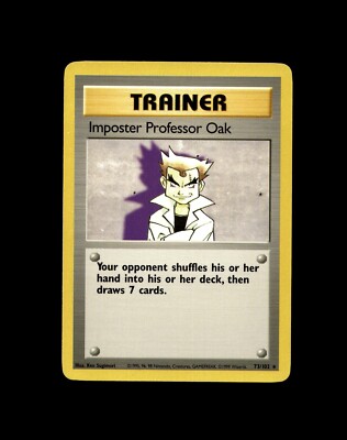 1999 Pokemon Base Set: Choose Your Card! All Cards Available- FREE SHIPPING