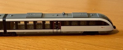 Fleischmann 742007 Desiro DMU, Dänische Staatsbahn (DSB) MQ, neu, Spur N