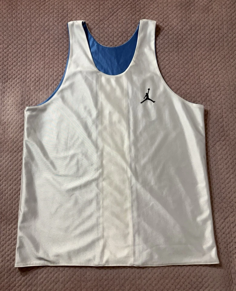 Vintage Nike Air Jordan Reversible Tank Top JUMPMAN Jersey Men's L USA Dazzle - Image 2 of 4