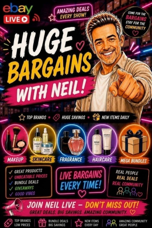Huge Bargains with Neil | Makeup, Skincare & Fragrance Deals