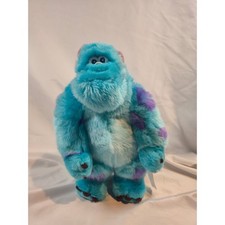 Disney Pixar Monsters Inc Sulley Blue Purple Polka Dot 12in Plush Stuffed Animal