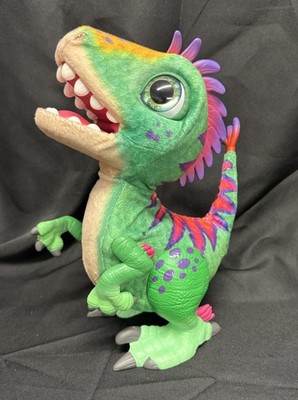FurReal Friends Munchin Baby T Rex 12  Interactive Growling Dinosaur