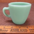 Jadeite Fire King Jadeite Heavy Oven ware Mug C Handle Cafe Dinner coffee VTG
