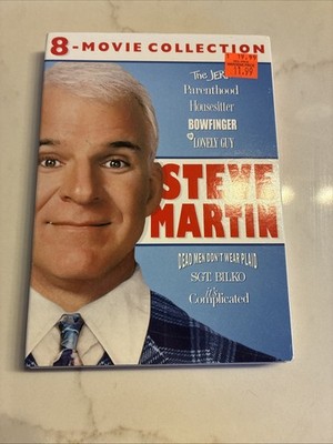 Steve Martin 8-Movie Collection DVD Jerk Parenthood Bowfinger Housesitter Bilko