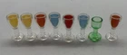 Vintage Playmobil Dollhouse  Wine Goblets Glasses