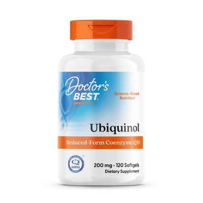 Ubiquinol Coenzyme Q10 Supplement 200mg 120 Softgels Doctor s Best Doctors Women