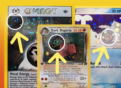 Pokemon Cosmo Holo SWIRL Choose Your Card English NM