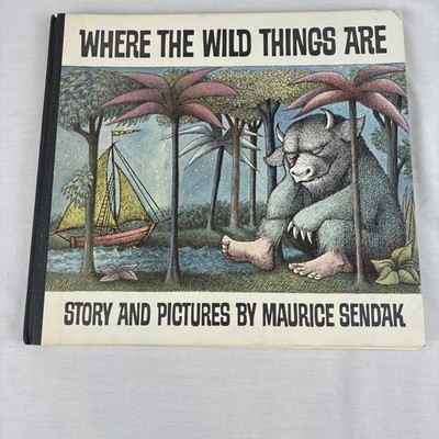 Where the Wild Things Are Maurice Sendak Harper&Row Hardcover 1963 first edition
