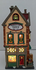 Dept 56 Xmas in the City Lighted Shop  #58929  Nicholas & Co Toys READ NOTE