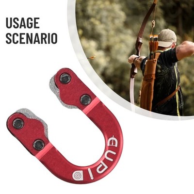 Metall D-Ring BowString Freigeben Pfeilseiljagd Zusammengesetzter Bogen