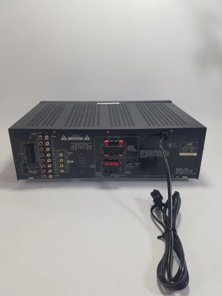 JVC RX-662V Stereo Audio Video Control Receiver 300 Watt Surround Sound Unit - Image 3 of 4