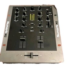 Numark M2 Channel Scratch DJ Mixer No AC Adapter Charger Tested Works