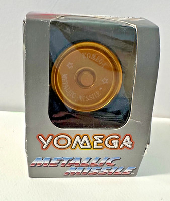 Vintage Yomega Metallic Missile Aluminum Yo-Yo Sealed NOS 1999 USA Classic Toy